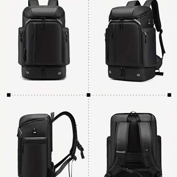 Large Capacity Men's Travel Backpack - Image 7