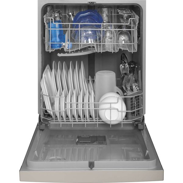 GE - Front Control Built-In Dishwasher, 54 dBA - Stainless steel - Image 5