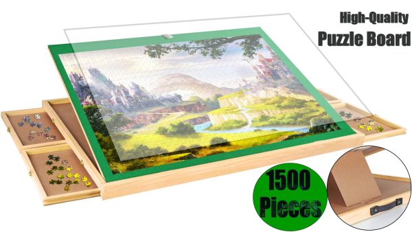 Adjustable Jigsaw Puzzle 1500pcs Drawers - Image 2