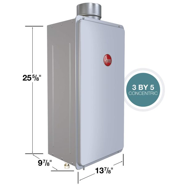 Rheem Mid Efficiency 7 0GPM Natural Tankless - Image 4