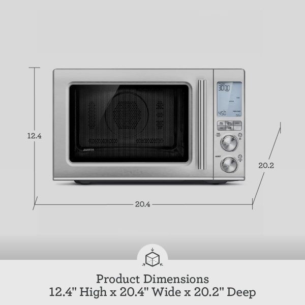 Breville Microwave Toaster Stainless BMO870BSS1BUC1 - Image 6