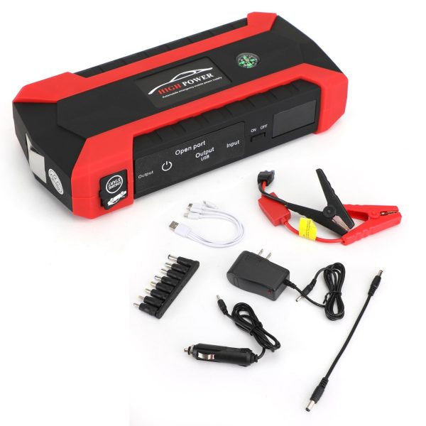 Mad Hornets 12V 89800mAh Car Jump Starter Kit Booster LCD 4 USB Charger Battery Power Bank - Image 13