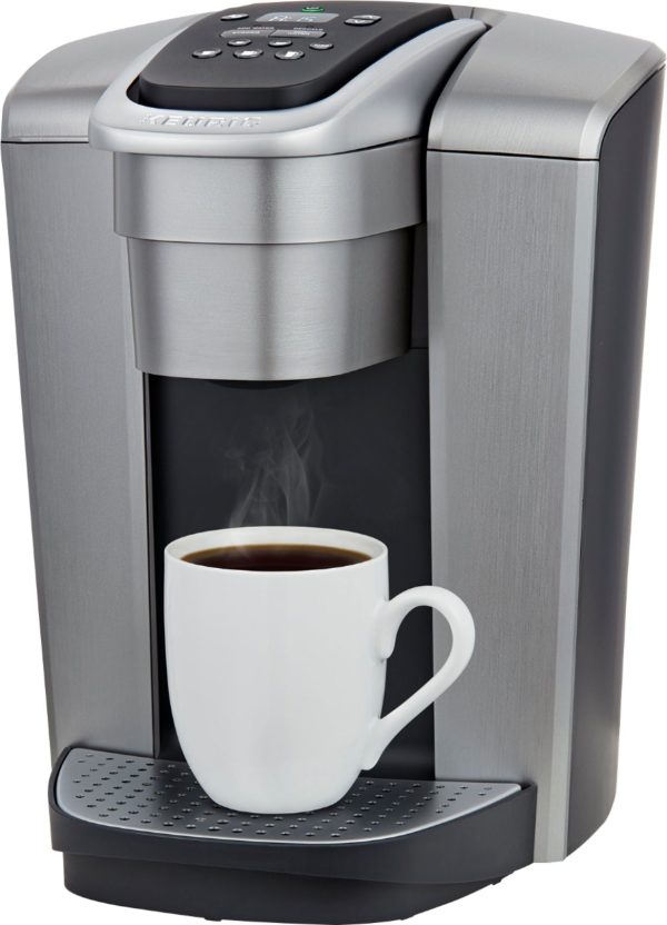 Keurig - K-Elite Single Serve K-Cup Pod Coffee Maker - Brushed Silver - Image 9