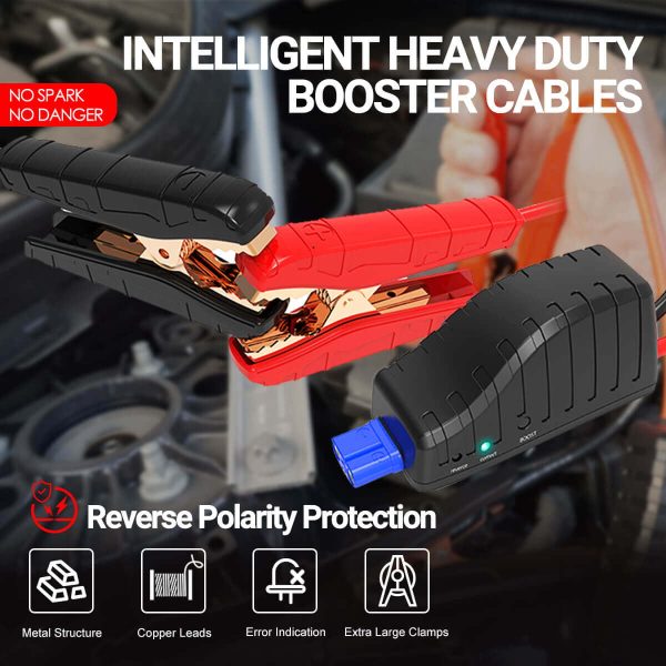 AUTOGEN 3000A Car Battery Charger for Up to 10.0L Gas & Diesel 12V Portable Jump Starter - Image 5