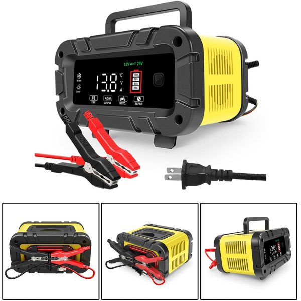 Bosisa 12V/20A 24V/10A Smart Battery Charger Lifepo4 Lead-Acid Agm/Gel Trickle Charger - Image 6