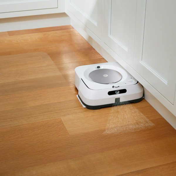 iRobot - Braava jet m6 Wi-Fi Connected Robot Mop - White - Image 2