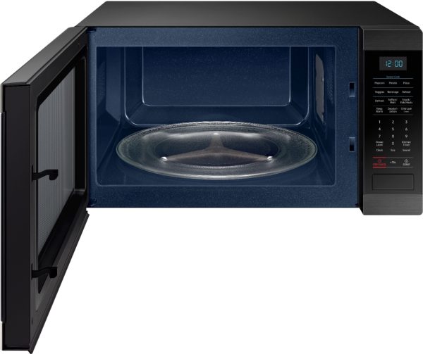 Samsung - 1.2 cu. ft. Countertop Convection Microwave with PowerGrill - Black - Image 5