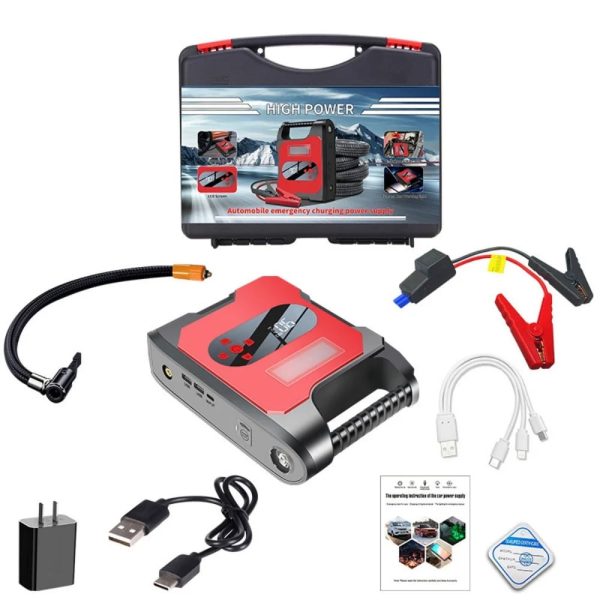 Portable Car Jump Starter with Air Compressor,Kepeak 2000A 32000mAh Jump Starter Battery Pack (6.0L Gas/4.0L Diesel) 150PSI Digital Tire Inflator, 12V Car Lithium Battery Jump Box Pack Power Charger - Image 17