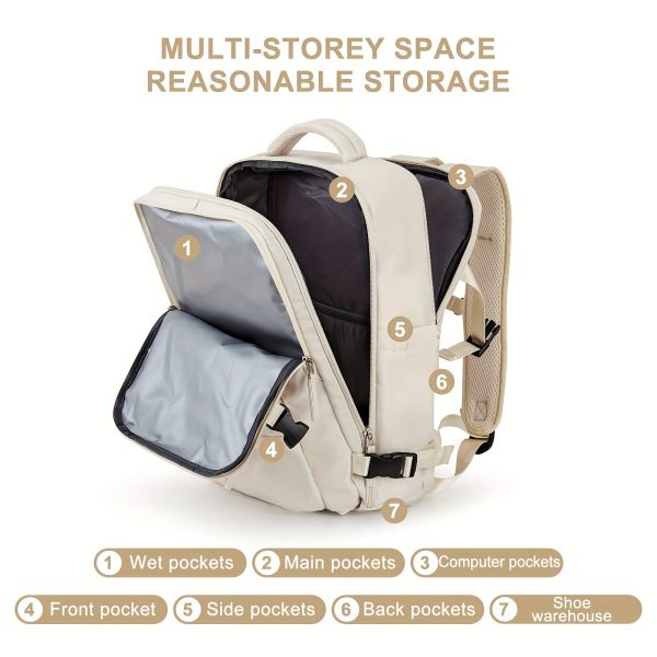 Multi-Pocket Travel Backpack - Image 17