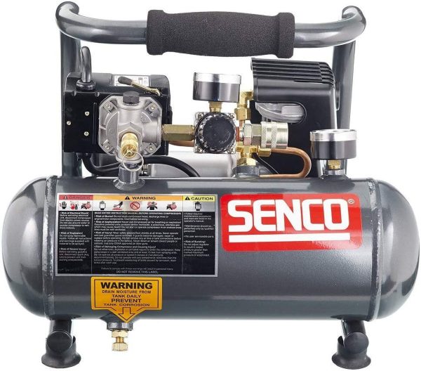 SENCO PC1010 Trim Air Compressor, 1 gal Tank, 115 V