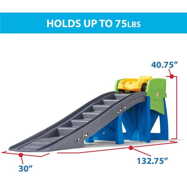 Step2 Extreme Roller Coaster Ride On Toy for Kids with Climbing Stairs - Image 4