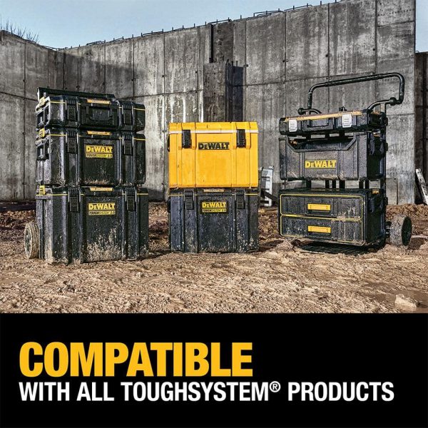 TOUGHSYSTEM 2.0 Small Tool Box, TOUGHSYSTEM 2.0 22 in. Large Tool Box and TOUGHSYSTEM 2.0 24 in. Mobile Tool Box DWST08165W00450 - Image 13