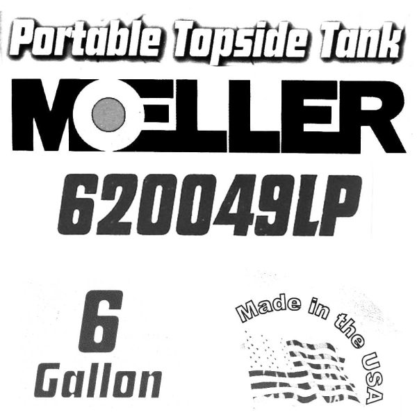 Moeller 620049LP Ultra6 Portable Fuel Tank - 6.5 Gallon - Image 5