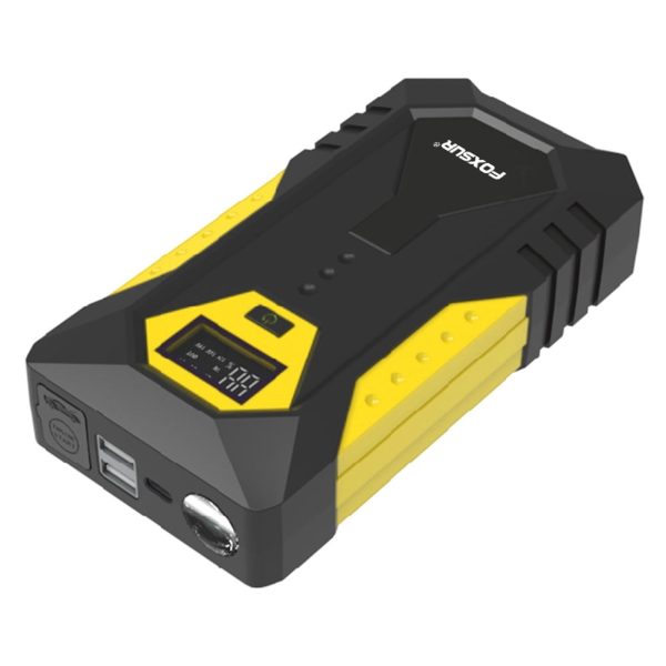 FOXSUR Electric inflator,Dual USB Output Diesels LED Dual 6.0L or 5.0L Battery Power (Up Peaks Battery Power (Up 6.0L or 600A Peaks Battery Jump 600A Peaks Power (Up 6.0L 5.0L Diesels LED inflator - Image 2