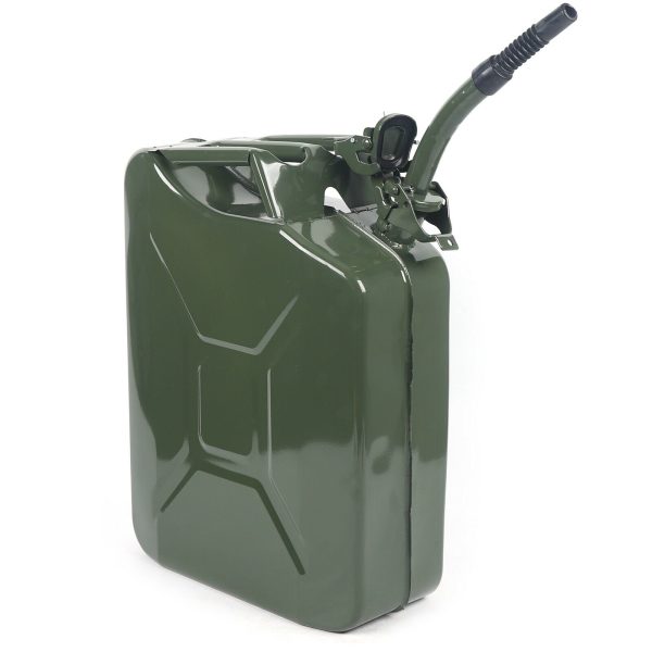 5 Gallon Metal Gas Can Fuel Container Gasoline Refill Tank Emergency Backup Diesel - Image 5