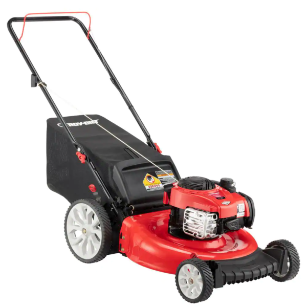 Troy-Bilt 21in. 140cc Briggs and Stratton Gas Push Lawn Mower with Rear bag and Mulching Kit Included💝 Last Day For Clearance