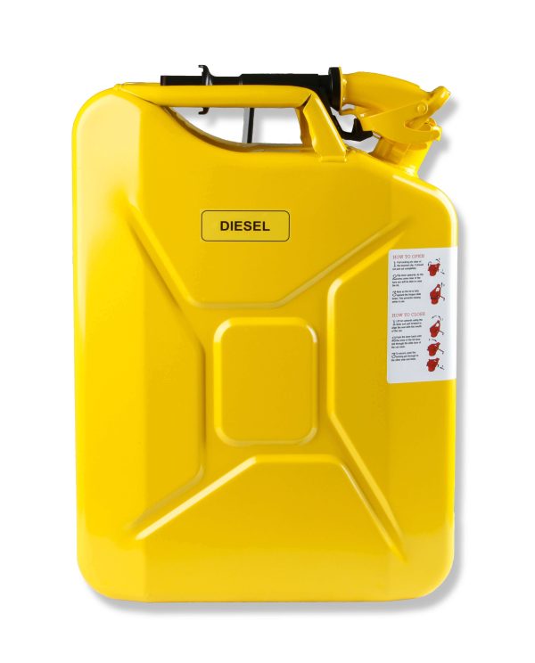 Anvil Off-Road 3011AOR Yellow Fuel Storage Can - Image 3