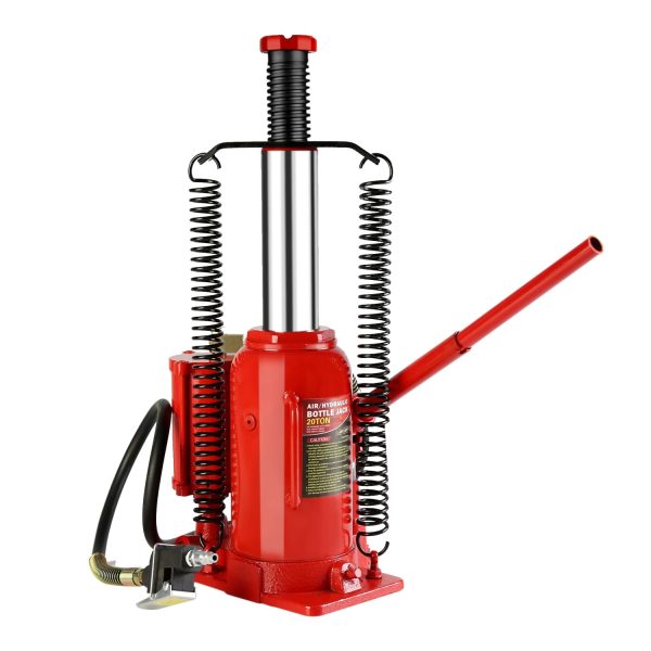 LoLado 20 Ton Air Hydraulic Bottle Jack, with Manual Hand Pump Used for The Maintenance of Automobiles, Agricultural Vehicles, Heavy Trucks, Mobile Machinery, and Heavy Equipment - Image 6