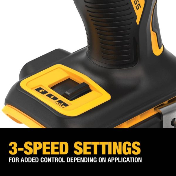 ATOMIC 20V MAX Cordless Brushless Compact 1/4 in. Impact Driver (Tool Only) DCF850B - Image 5