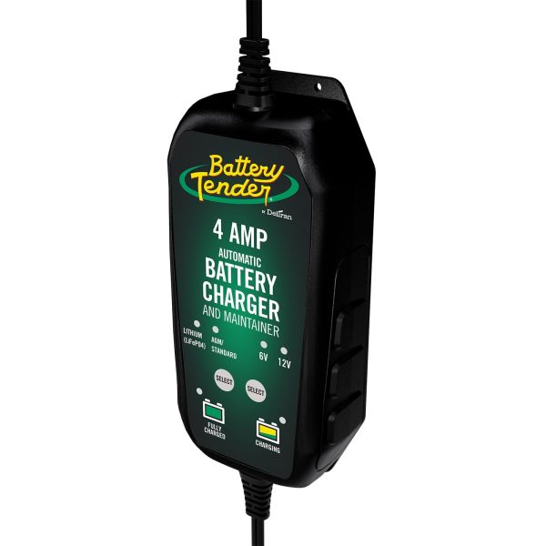 Battery Tender 4 Amp, 6V or 12V Selectable Battery Charger - Image 2