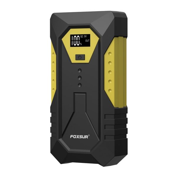 FOXSUR Electric inflator,Dual USB Output Diesels LED Dual 6.0L or 5.0L Battery Power (Up Peaks Battery Power (Up 6.0L or 600A Peaks Battery Jump 600A Peaks Power (Up 6.0L 5.0L Diesels LED inflator - Image 4