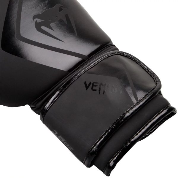 Venum Contender 2.0 Boxing Gloves - Black - 16 oz - Adult - Image 3