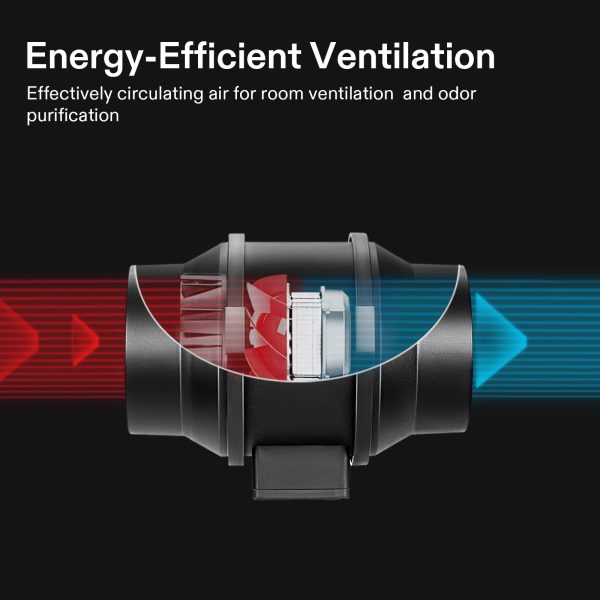 VIVOSUN Inline Controller Ducting Ventilation - Image 6