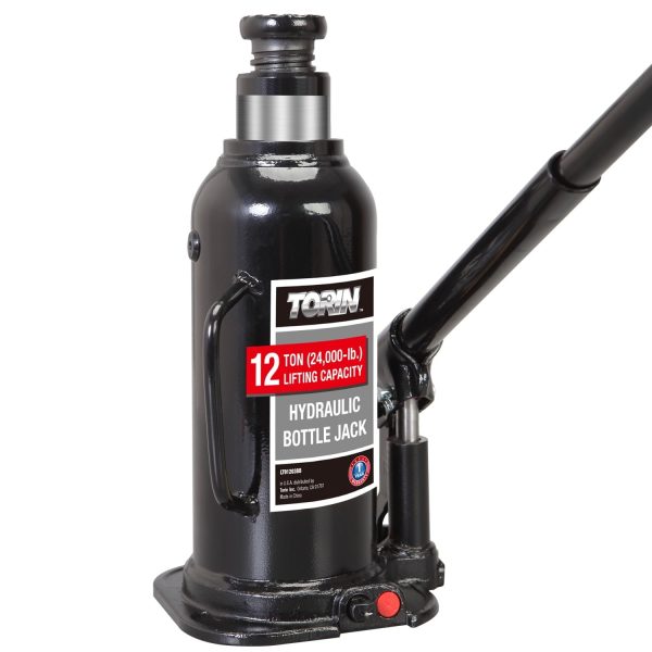 Black Jack Torin Hydraulic Bottle Jack, 12 Ton Capacity