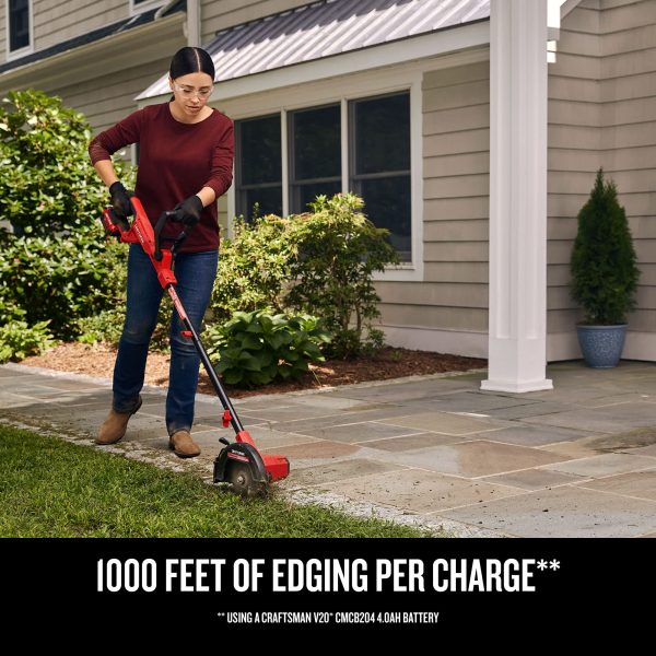 Craftsman Lawn Edger Cordless CMCED400B - Image 4