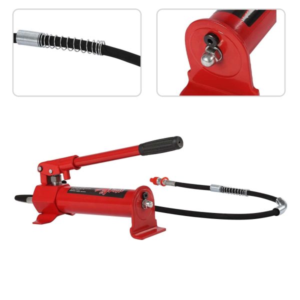 Replacement 4 Ton Hydraulic Jack Hand Pump Ram For Porta Power Body Shop Tool - Image 4