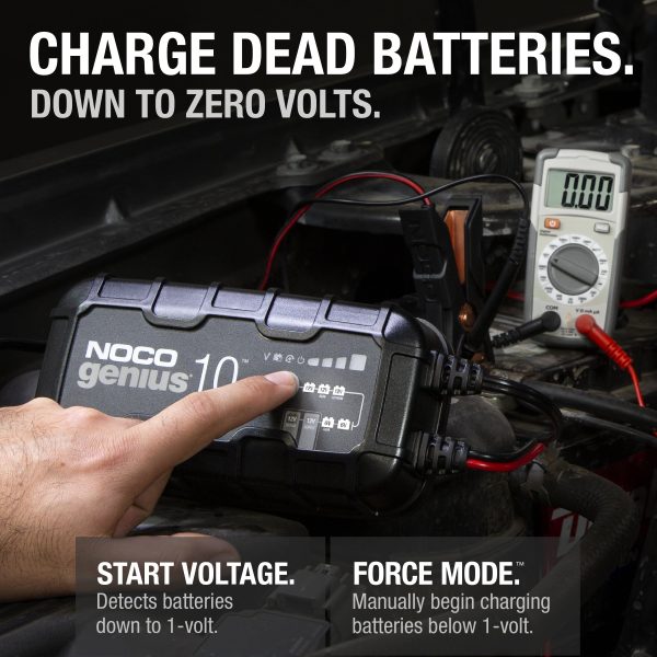 NOCO GENIUS10 6V/12V 10A Smart Battery Charger and Maintainer - Image 3