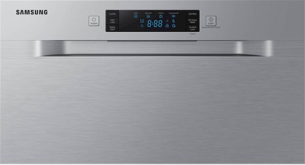 Samsung - Front Control Built-In Dishwasher with Stainless Steel Tub, Integrated Digital Touch Controls, 52dBA - Stainless steel - Image 12