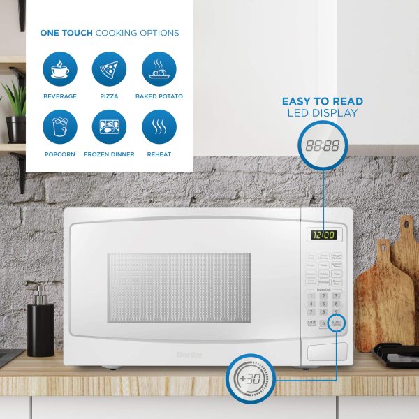 Danby DBMW1120BWW Cu Ft Countertop Microwave - Image 7