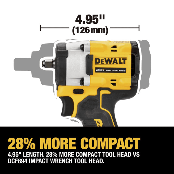 DeWalt 20V MAX 3/8" IMPACT WRENCH BARE TOOL - Image 4