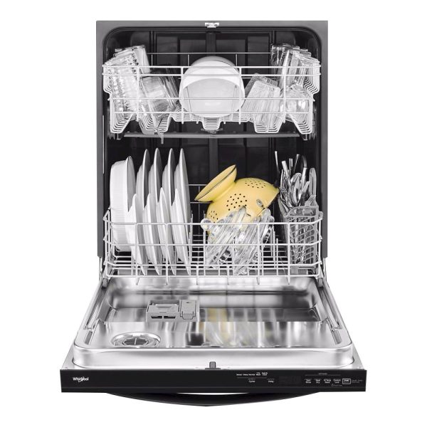 Whirlpool - 24" Built-In Dishwasher - Black - Image 5