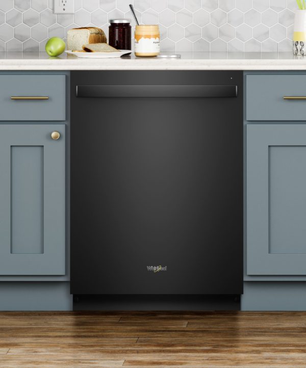 Whirlpool - 24" Built-In Dishwasher - Black - Image 9