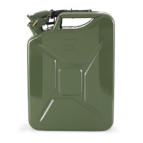 Wavian 3008 5.3 Gallon 20 Liter Authentic CARB Jerry Can with Spout, Green - Image 2