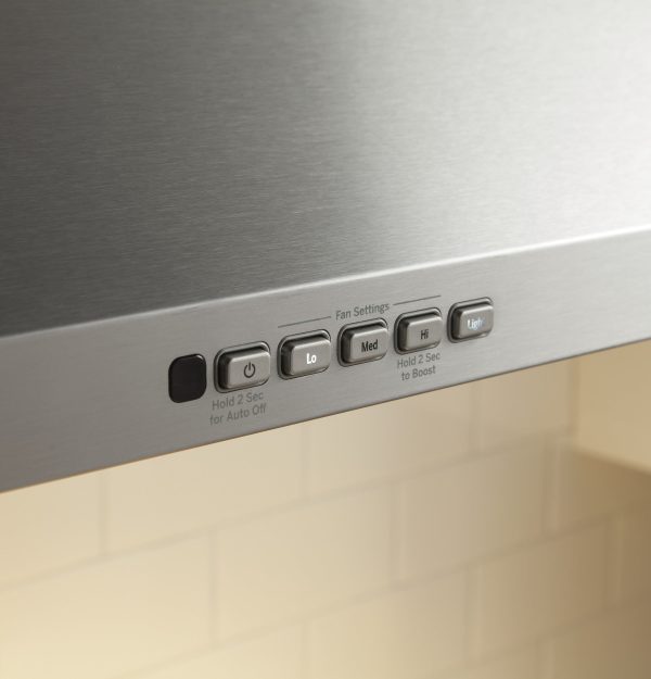 GE - 36" Convertible Range Hood - Stainless steel - Image 5