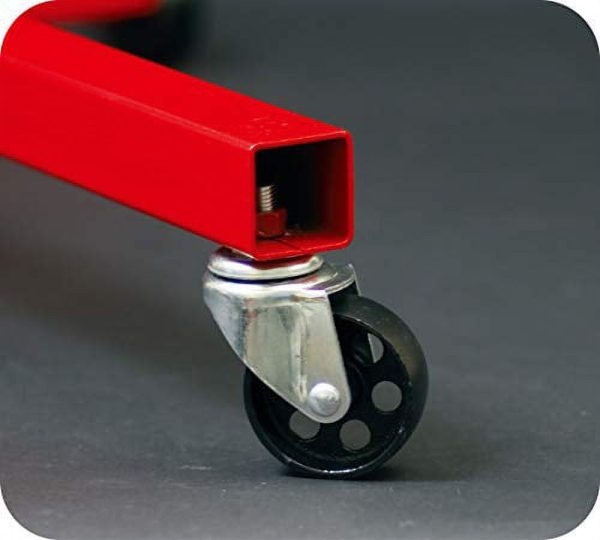 BIG RED 3/8 Ton (750 lb) Steel Rotating Engine Stand with 360 Degree Rotating Head, Red, T23401 - Image 7