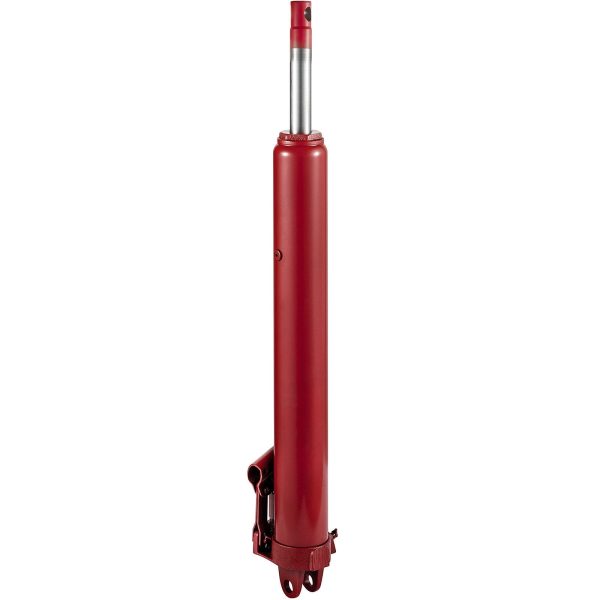 Vevor 26455 lbs Capacity Hydraulic Long Ram Jack with Single Piston Pump & Clevis Base - Red - Image 3