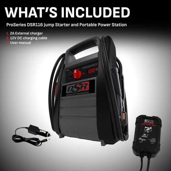 Schumacher DSR116 Jump Starter Inverter - Image 4