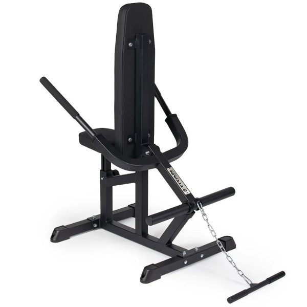 Titan Fitness Plate Loaded Seated Dip Machine, Rated 200 LB, Tricep/Bicep Press Down Machine, Upper Body Push Workout - Image 3