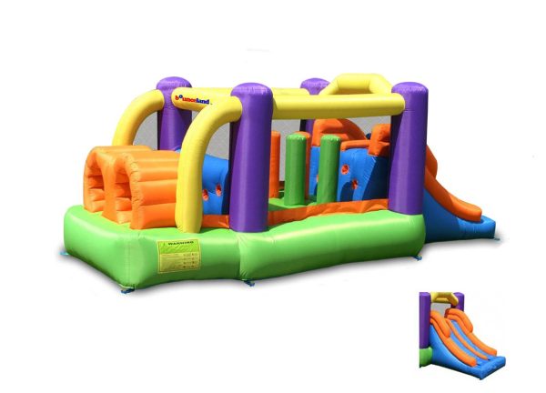 Bounceland Obstacle Bounce Slides Included