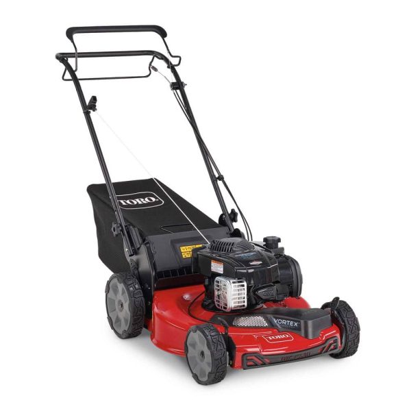 Toro 21442 22 in. Recycler Briggs and Stratton High Wheel FWD Gas Walk Behind Self Propelled Lawn Mower with Super Bagger