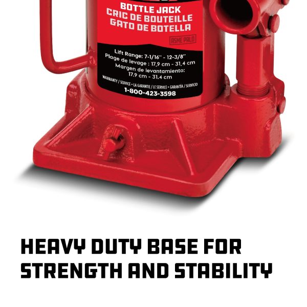 Powerbuilt 12 -Ton Shorty Bottle Jack - 647502 - Image 6