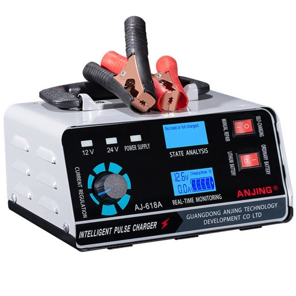 AJ-618A Smart Automatic Car Battery Charger Heavy Duty Pulse Repair Maintainer 12V - Image 5