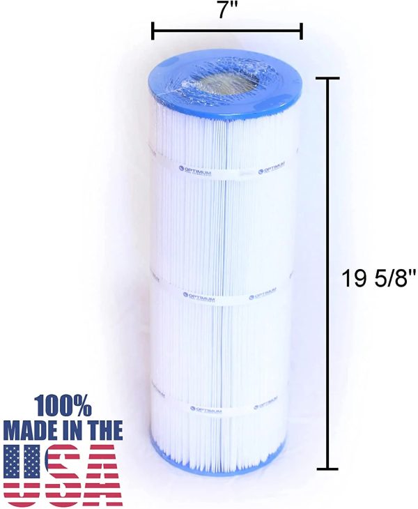 Pool Filter Replacement 4 Pack for Swim Clear C3020, C-3025, C3030, Super Star Clear C3000, C3000S; 325 SQ.FT. Cartridge Element - Made in USA - Image 3