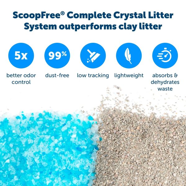 ScoopFree Complete Self-Cleaning Litter Box - No Scooping Required - Unbeatable Odor Control - Image 5