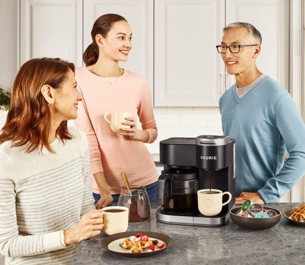 Keurig - K-Duo 12-Cup Coffee Maker and Single Serve K-Cup Brewer - Black - Image 9