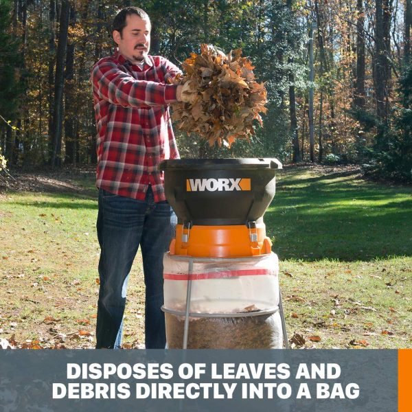 WORX WG430 13 Amp Electric Leaf Mulcher - Image 3